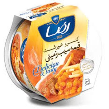 خورشت قیمه سیب زمینی